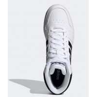 Зимние кроссовки Adidas Hoops 2.0 высокие белые